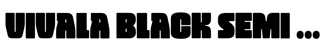 Vivala Black Semi Bold