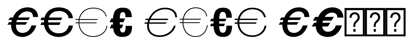 Euro Sans EF One