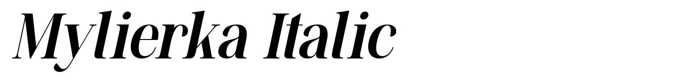 Mylierka Italic