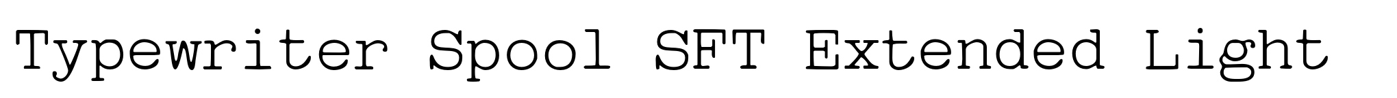 Typewriter Spool SFT Extended Light image