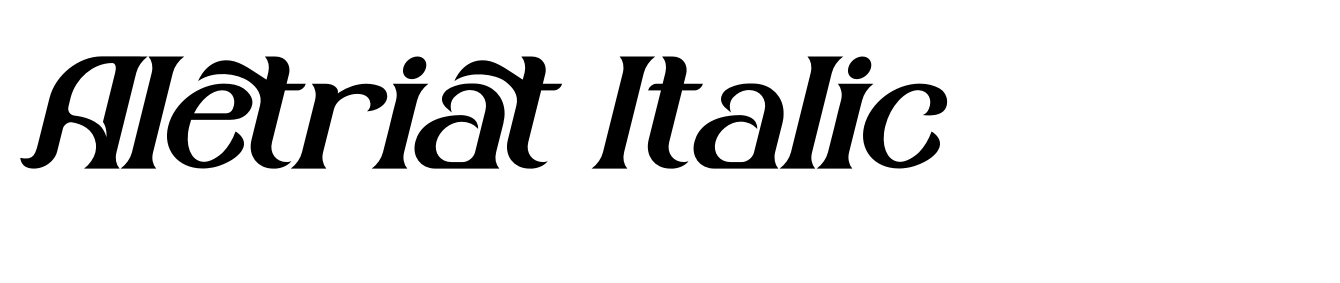 Aletriat Italic