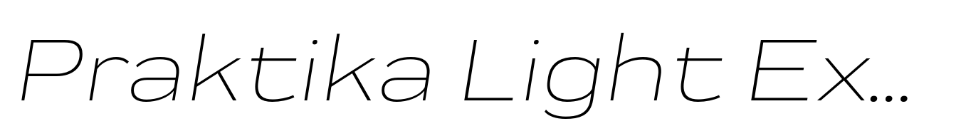Praktika Light Ext Italic