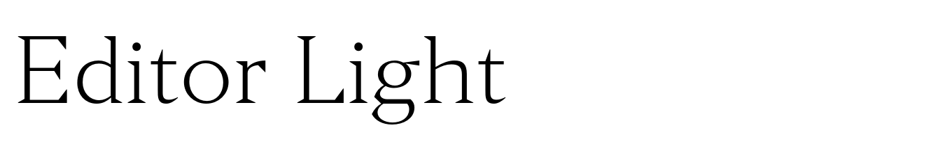 Editor Light