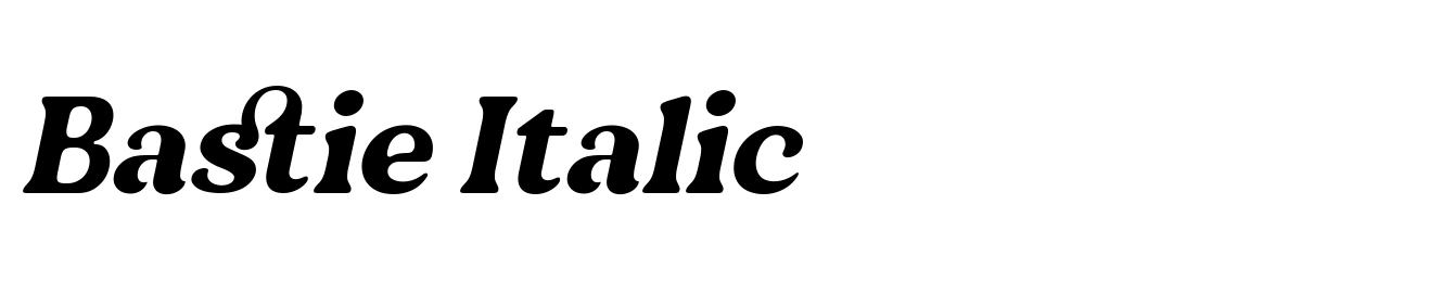 Bastie Italic