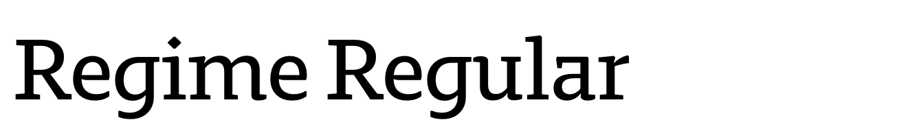 Regime Regular