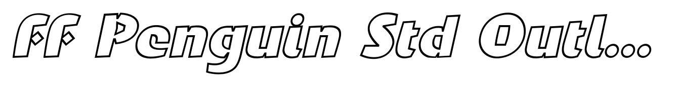 FF Penguin Std Outline Italic