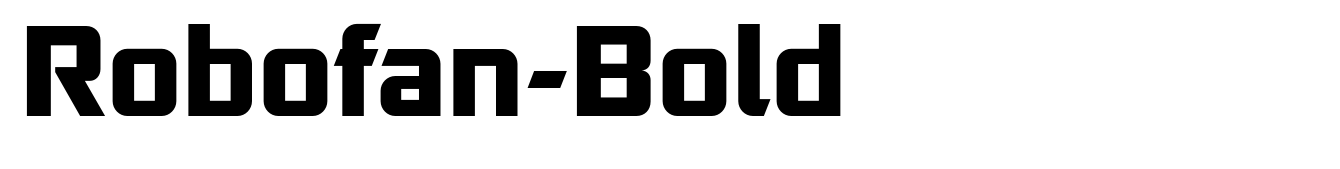 Robofan-Bold