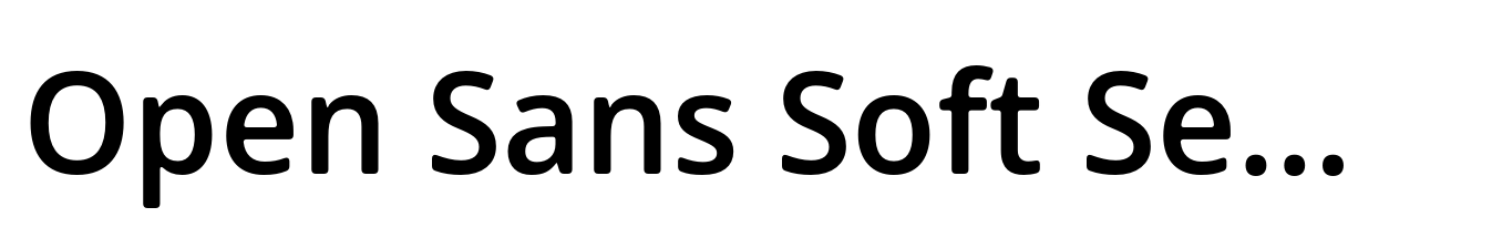Open Sans Soft Semi Bold