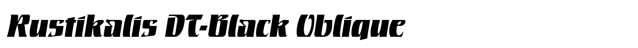 Rustikalis DT-Black Oblique image