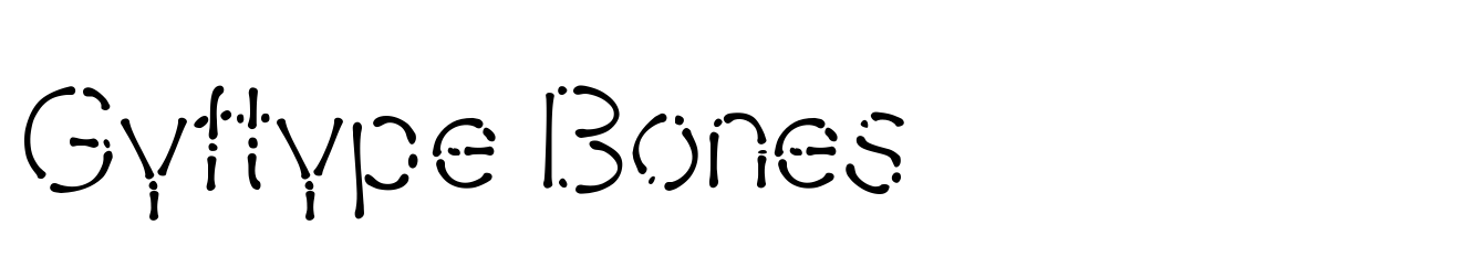 Gyftype Bones