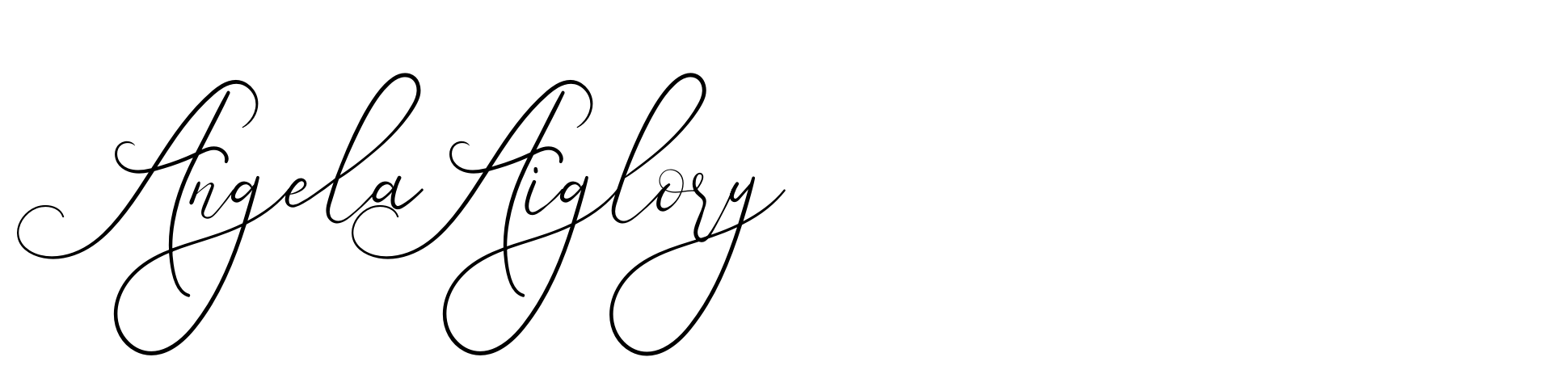 Angela Aiglory Font | Webfont & Desktop | MyFonts