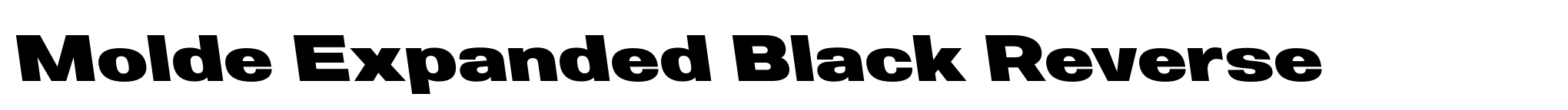 Molde Expanded Black Reverse image