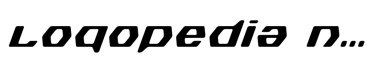 Logopedia Next Rounded 500 Regular Italic