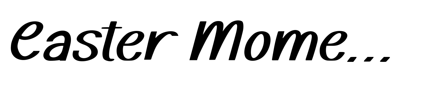 Easter Moment Italic