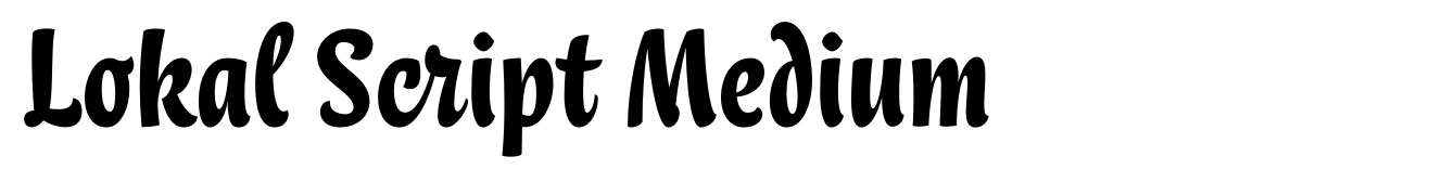 Lokal Script Medium