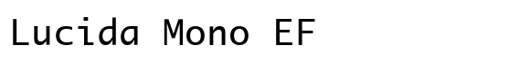 https://render.myfonts.net/fonts/font_rend.php?id=a56135e8edf5543c968ce248c5807035&rs=32&bg=ffffff&fg=000000&rt=Lucida%20Mono%20EF&sc=1&t=o&w=560