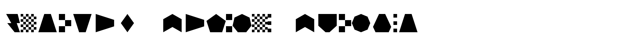 Bismuth Stencil Symbols image