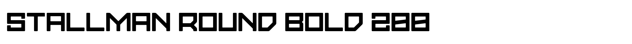 Stallman Round Bold 200 image
