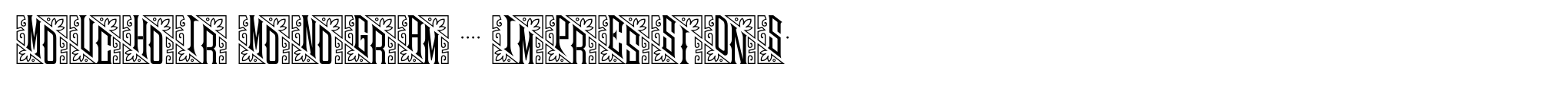 Mouchoir Monogram (250 Impressions) image