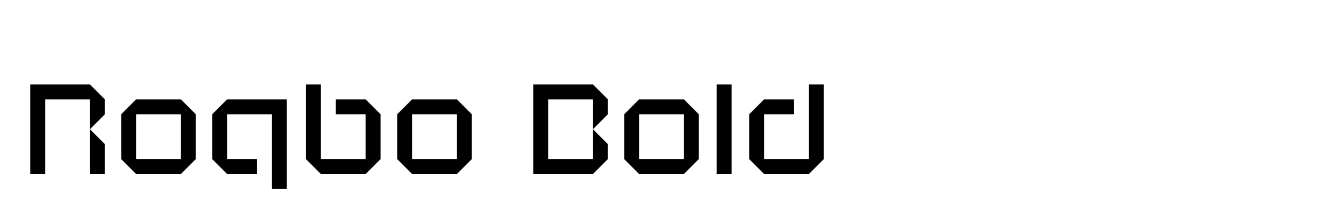 Roqbo Bold
