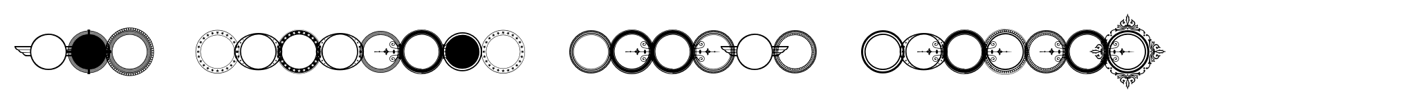 LHF Monogram Circle Borders image