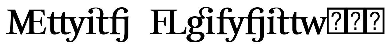 Esta Ligatures Bold