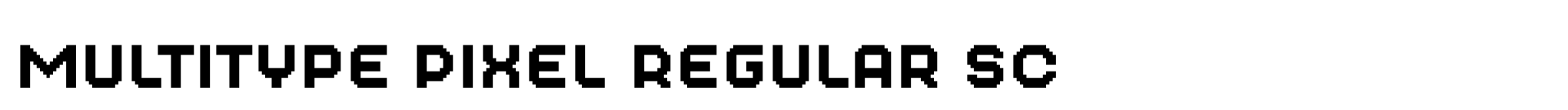 MultiType Pixel Regular SC image
