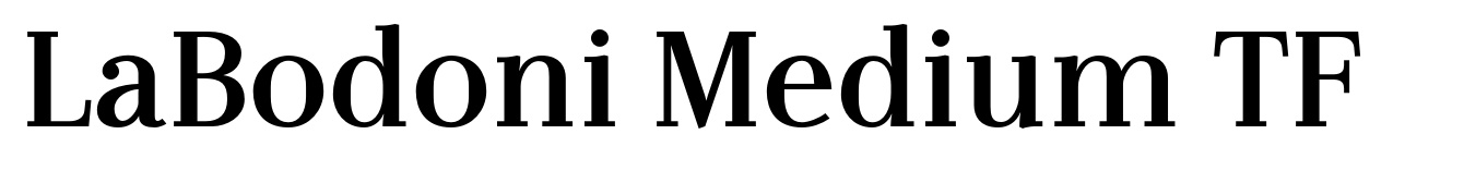 LaBodoni Medium TF