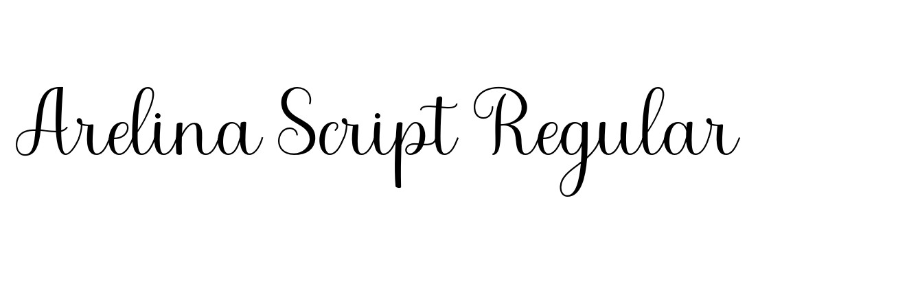 Arelina Script Regular