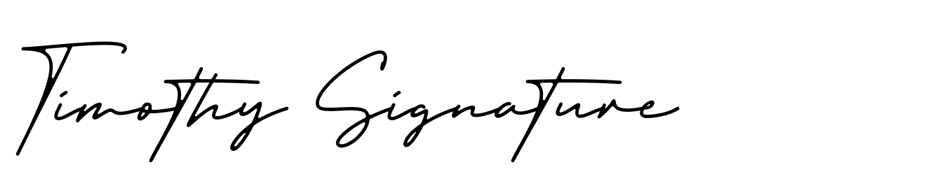 Timothy Signature