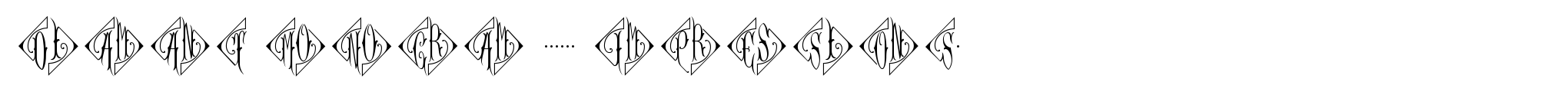 Diamant Monogram (25000 Impressions) image