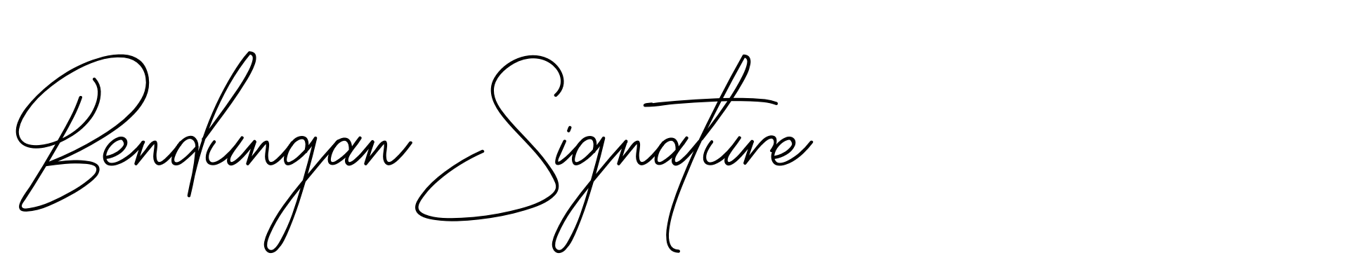 Bendungan Signature