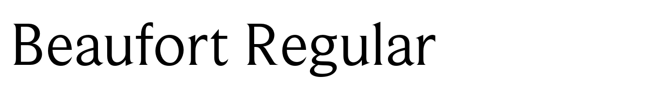 Beaufort Regular