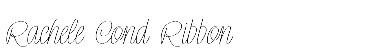 Rachele Cond Ribbon