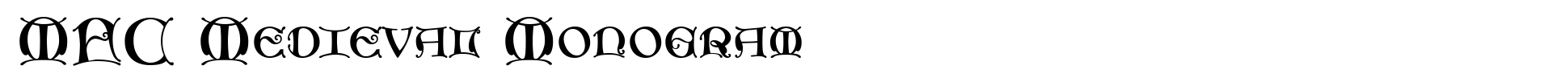 MFC Medieval Monogram