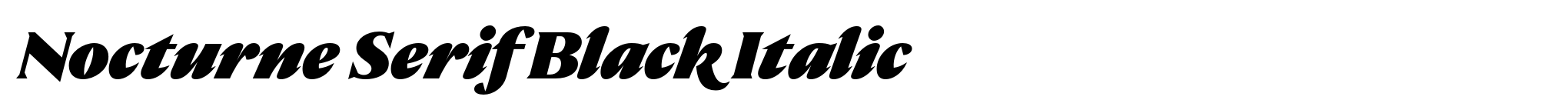 Nocturne Serif Black Italic image