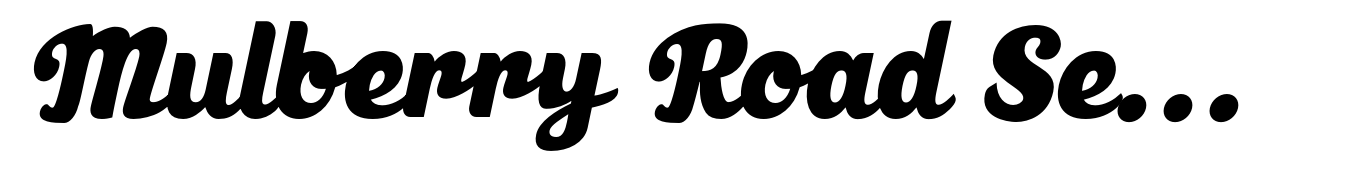 Mulberry Road SemiCond Italic