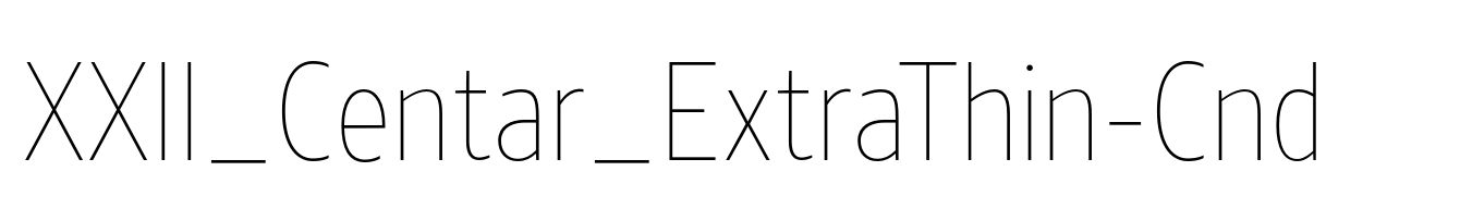 XXII_Centar_ExtraThin-Cnd