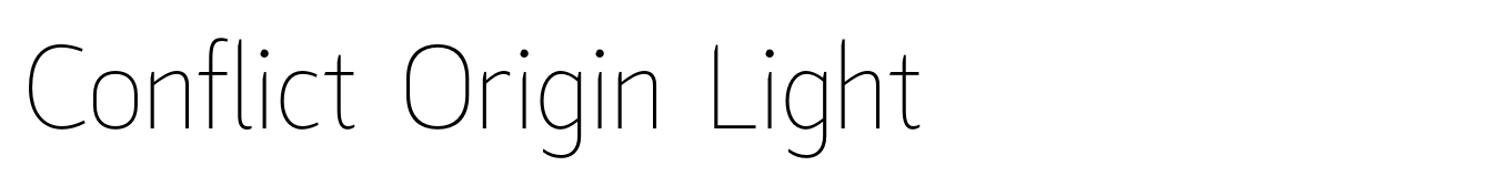 Conflict Origin Light