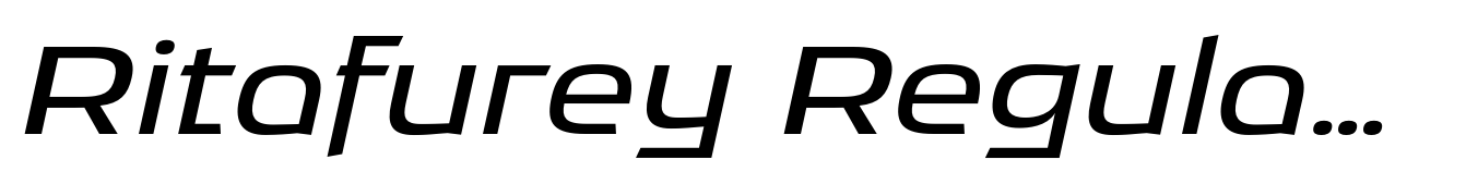 Ritafurey Regular Italic