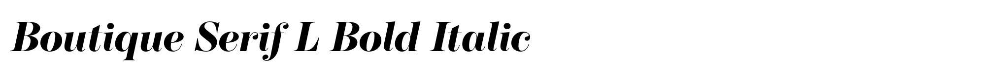Boutique Serif L Bold Italic image
