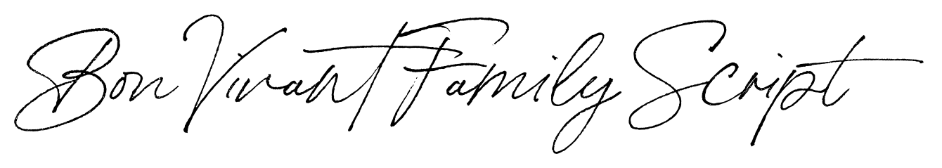 Bon Vivant Family Script