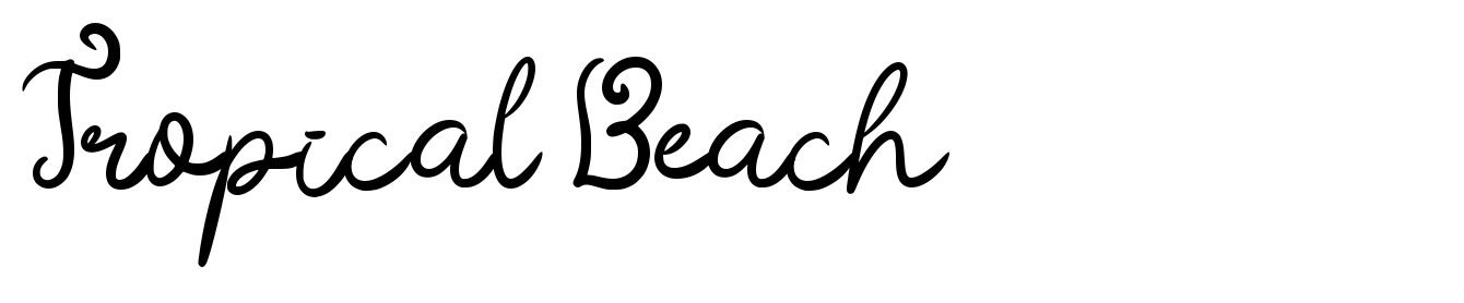 Tropical Beach