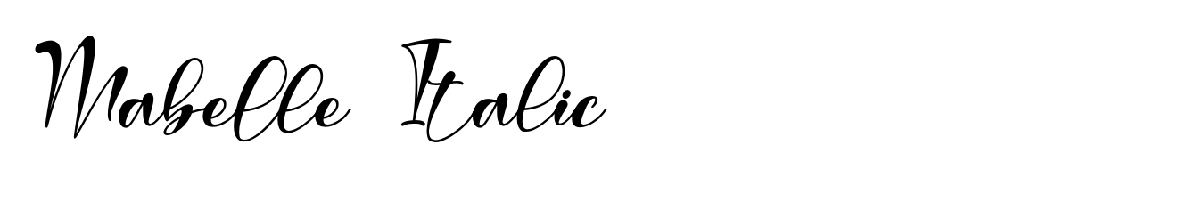 Mabelle Italic