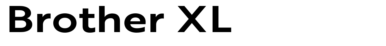 Brother XL&XS Bold XL