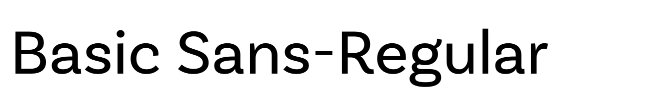 Basic Sans-Regular