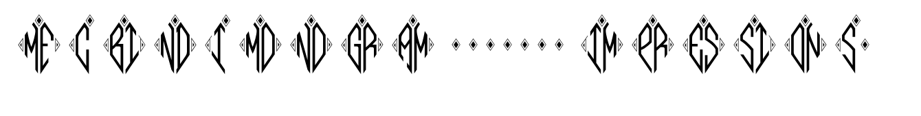 MFC Bindi Monogram (25,000 Impressions)