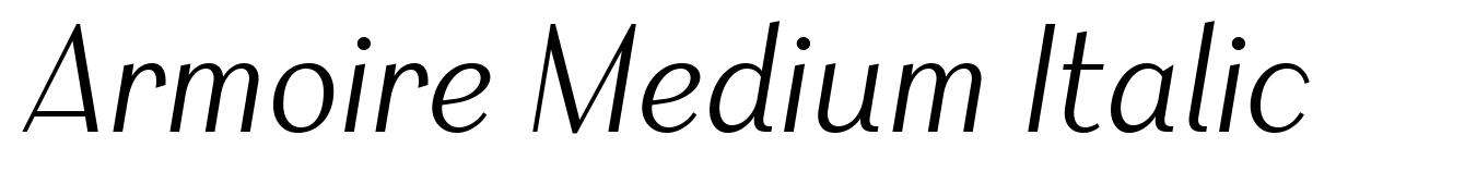 Armoire Medium Italic