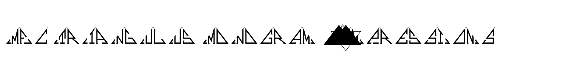 MFC Triangulus Monogram 250 Impressions image