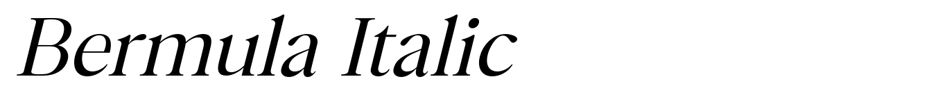 Bermula Italic